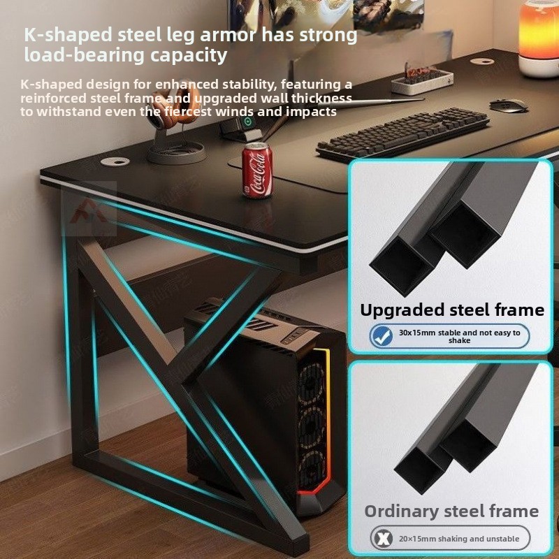 Ergonomic Gaming Desk Rectangu - đánh giá và giá Office Furniture Rental