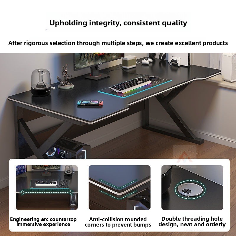 Ergonomic Gaming Desk Rectangu - đánh giá và giá Office Furniture Rental