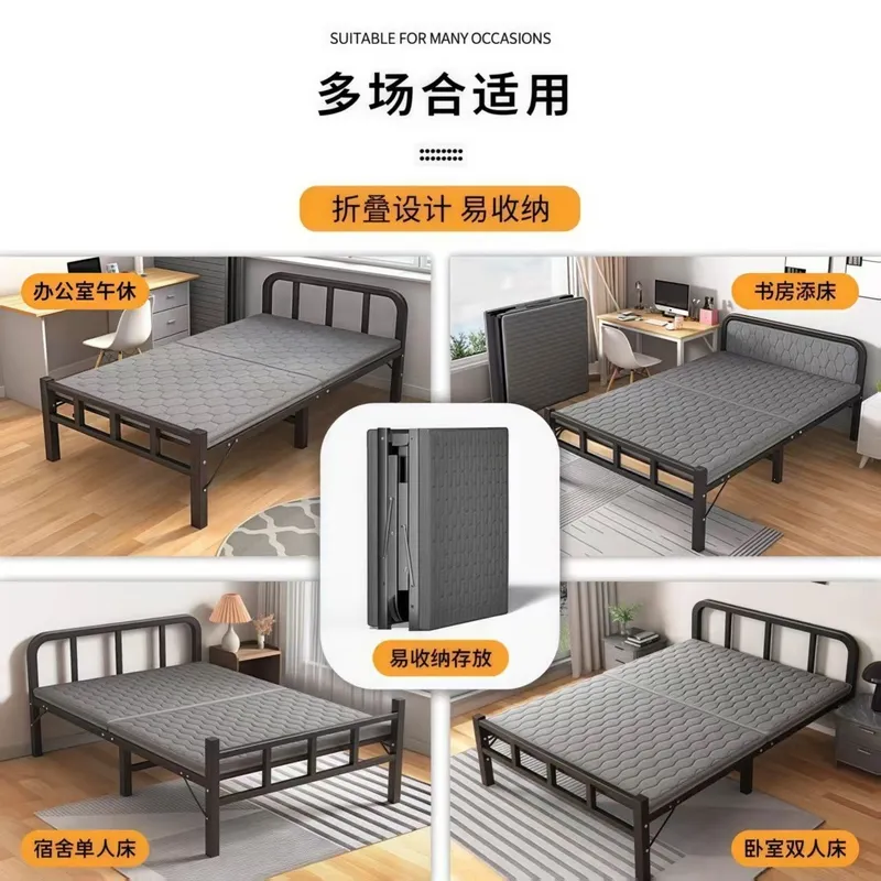 Adult Folding Bed Single Iron  - đánh giá và giá Office Furniture Rental