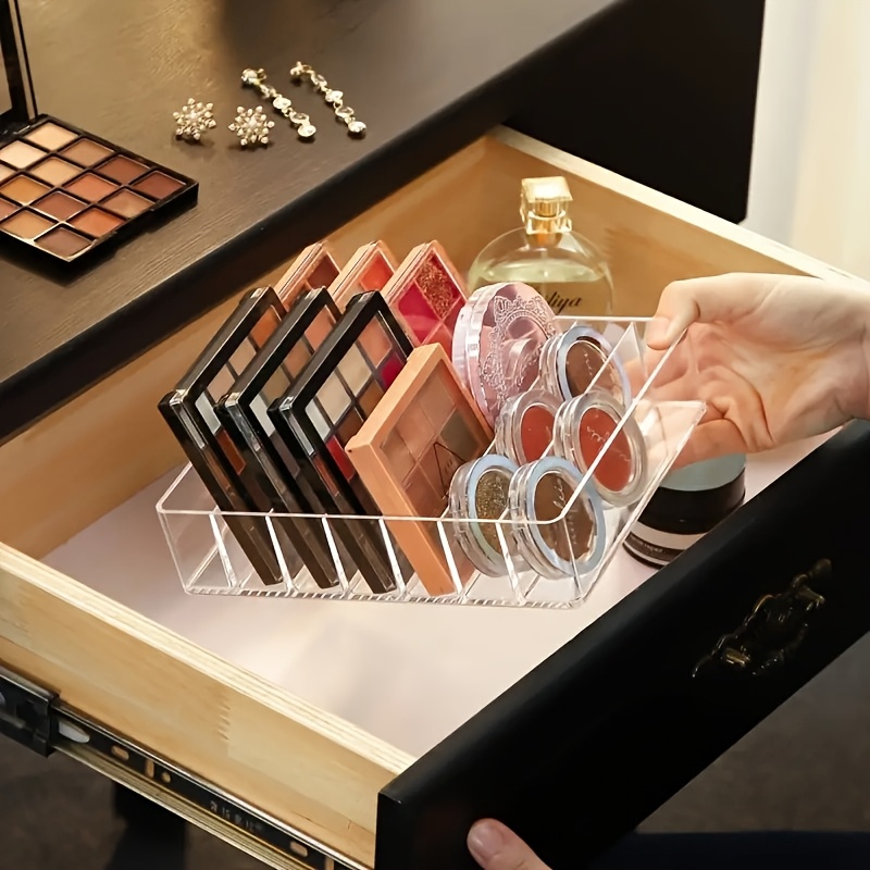 1pc 7-Compartment Clear Plasti - đánh giá và giá Drawer Organizer Tray