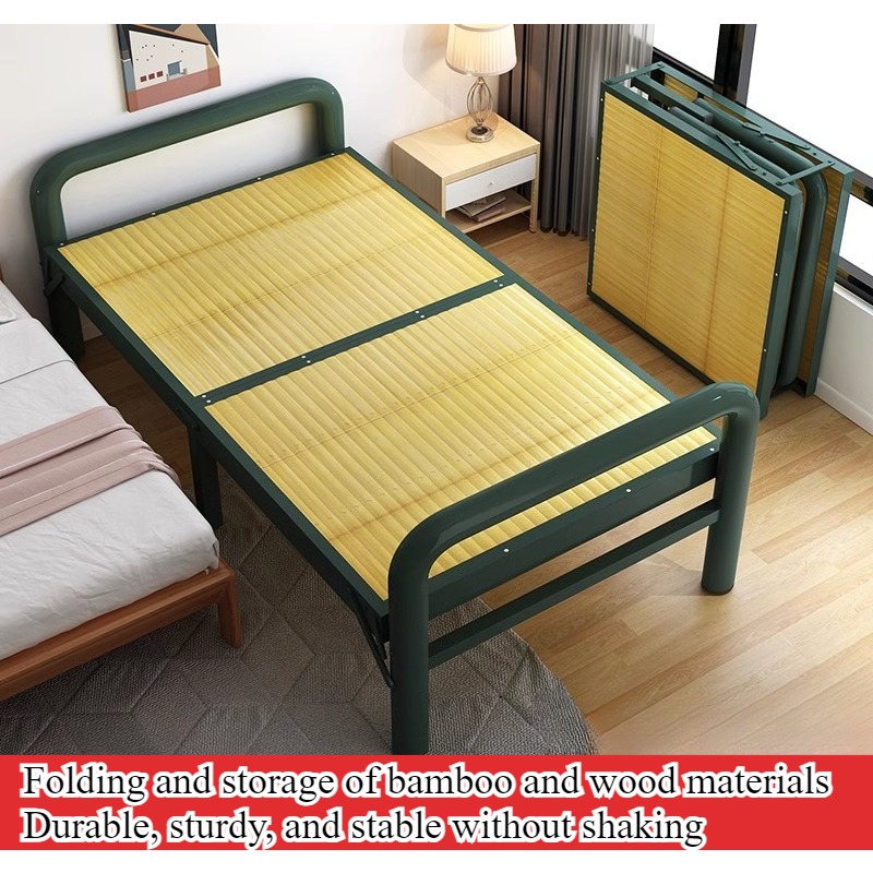 Bamboo bed folding bed single  - đánh giá và giá Office Furniture Rental