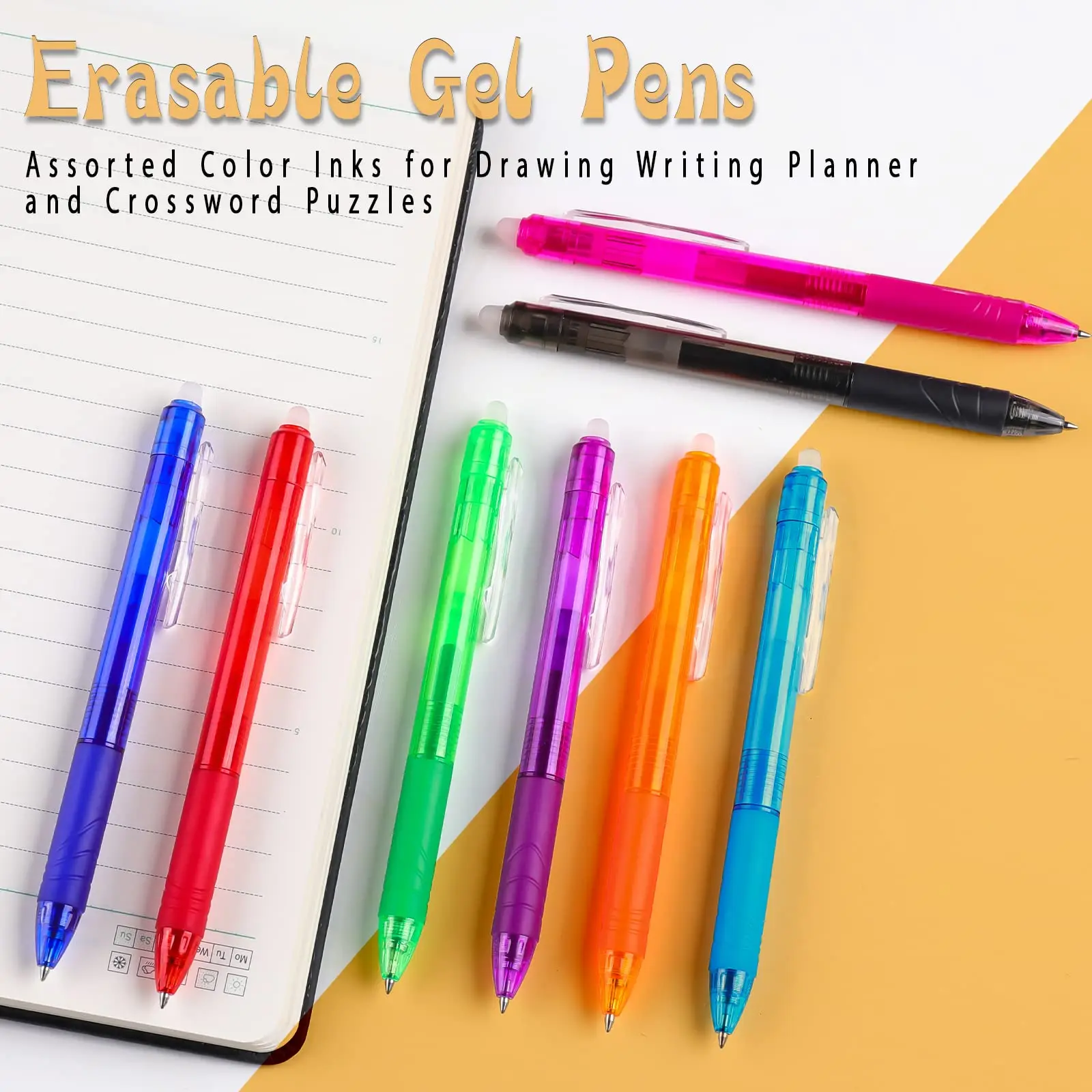 8 Colors 0.7mm Magic Retractab - đánh giá và giá Pilot Pen Frixion